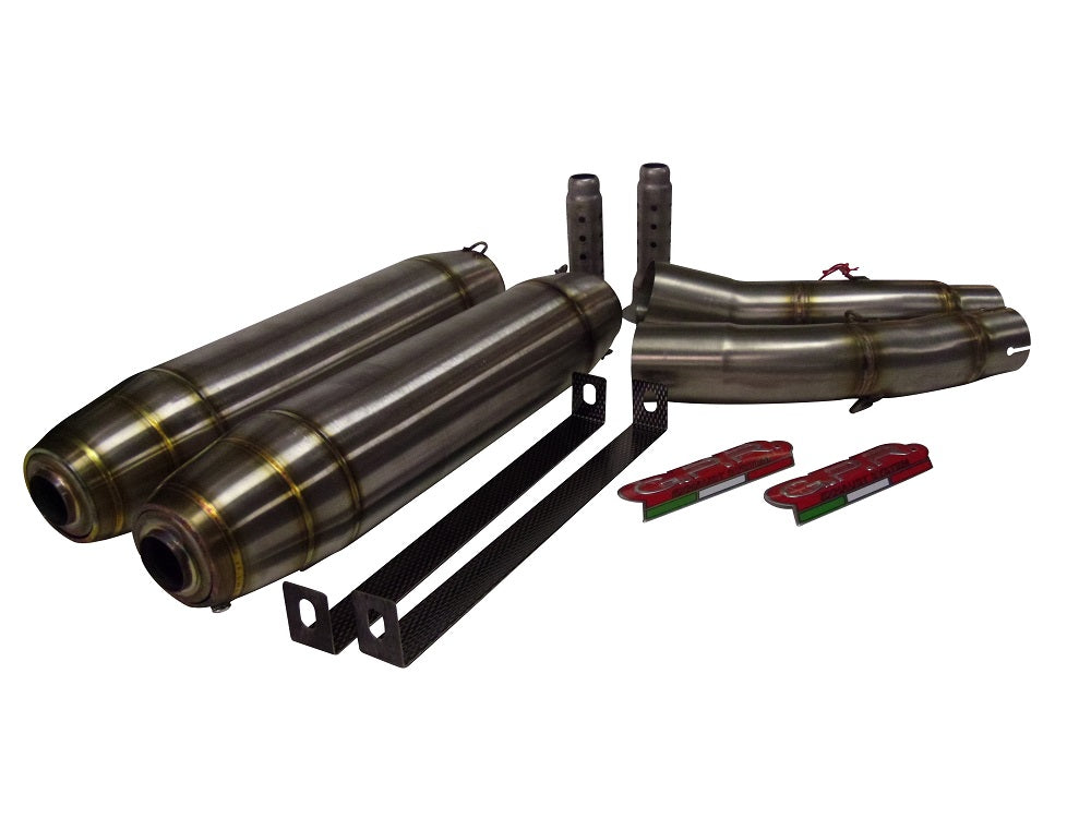 Yamaha R1 2004-2006 Exhaust GPR Deeptone Inox Dual Slip On