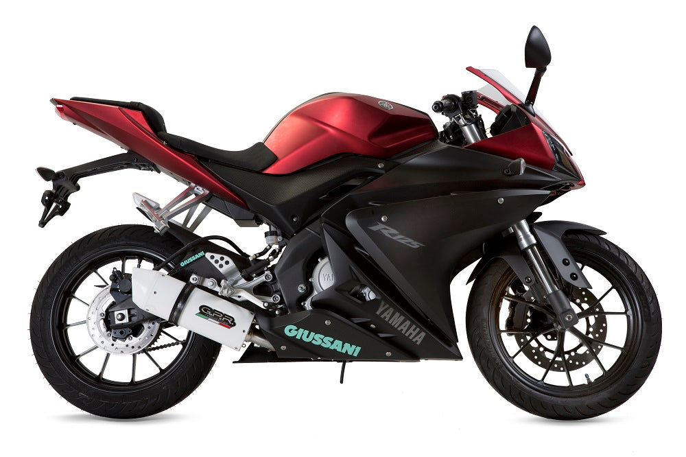 Yamaha R125 2017-2018 Exhaust GPR Albus Ceramic Full System
