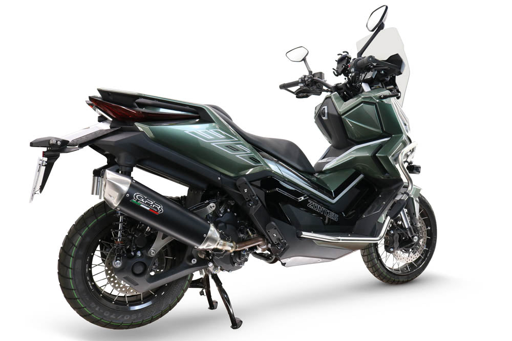 Zontes 368G 2024-2026 Exhaust GPR Furore-X Scooter Slip-On - photo 2