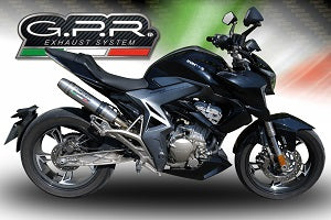 Zontes Zt 310 2018-2020 Exhaust GPR Deeptone Inox Full System