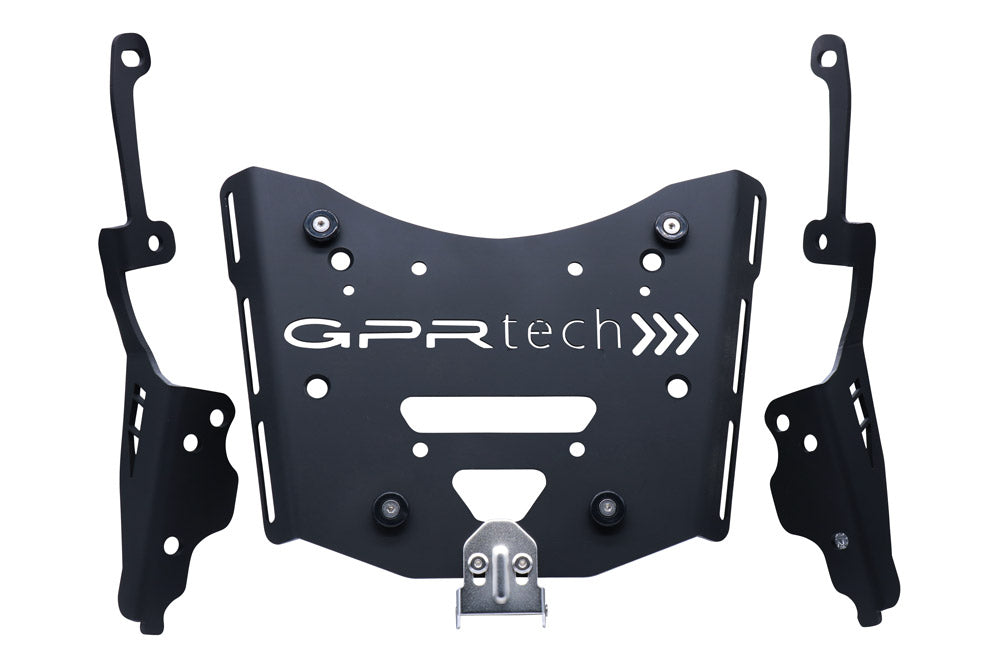 Zontes E 350 2023-2024 Top Case 35 Liters GPR TECH Silver Aluminum