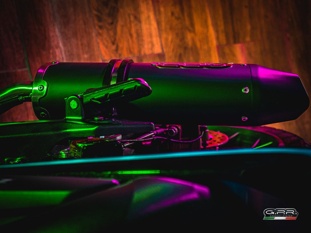 Zontes Zt 125 G1 Zt 125 U Zt 125 U1 Zt 125 Z2 2020-2024 Exhaust GPR Furore Nero Full System