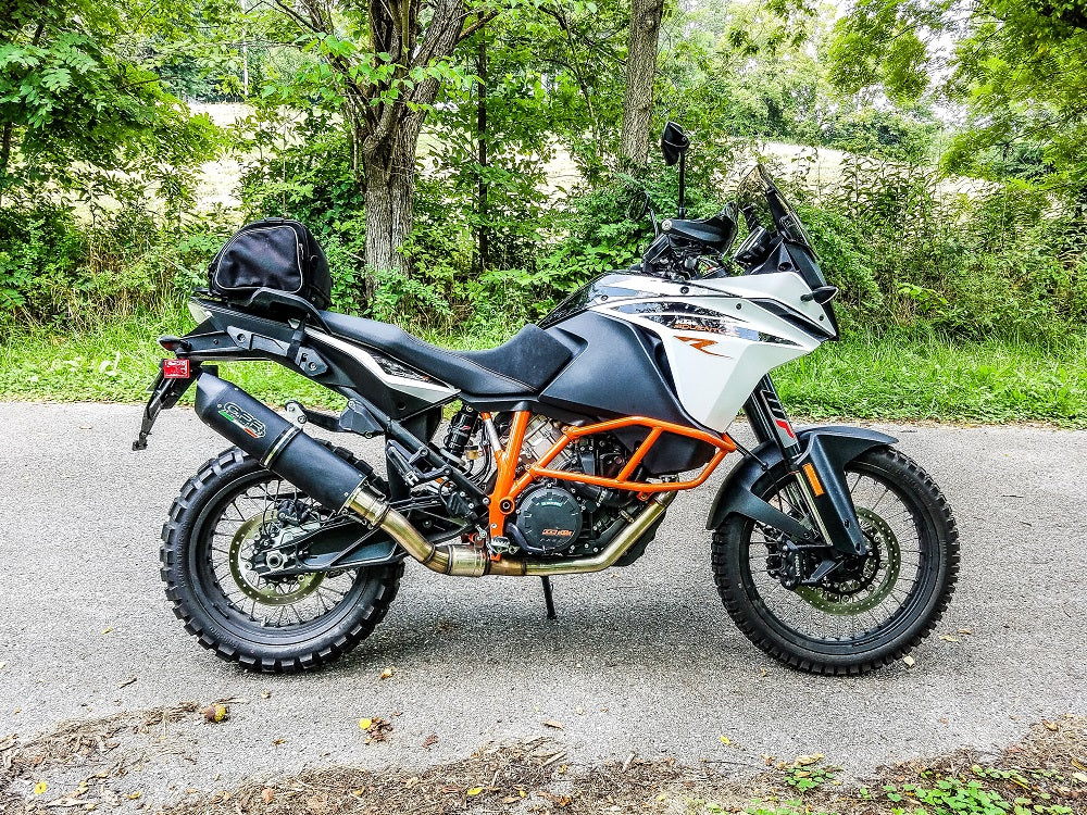 KTM 1090 Adventure 2017-2020 Exhaust GPR Furore Nero Slip-On