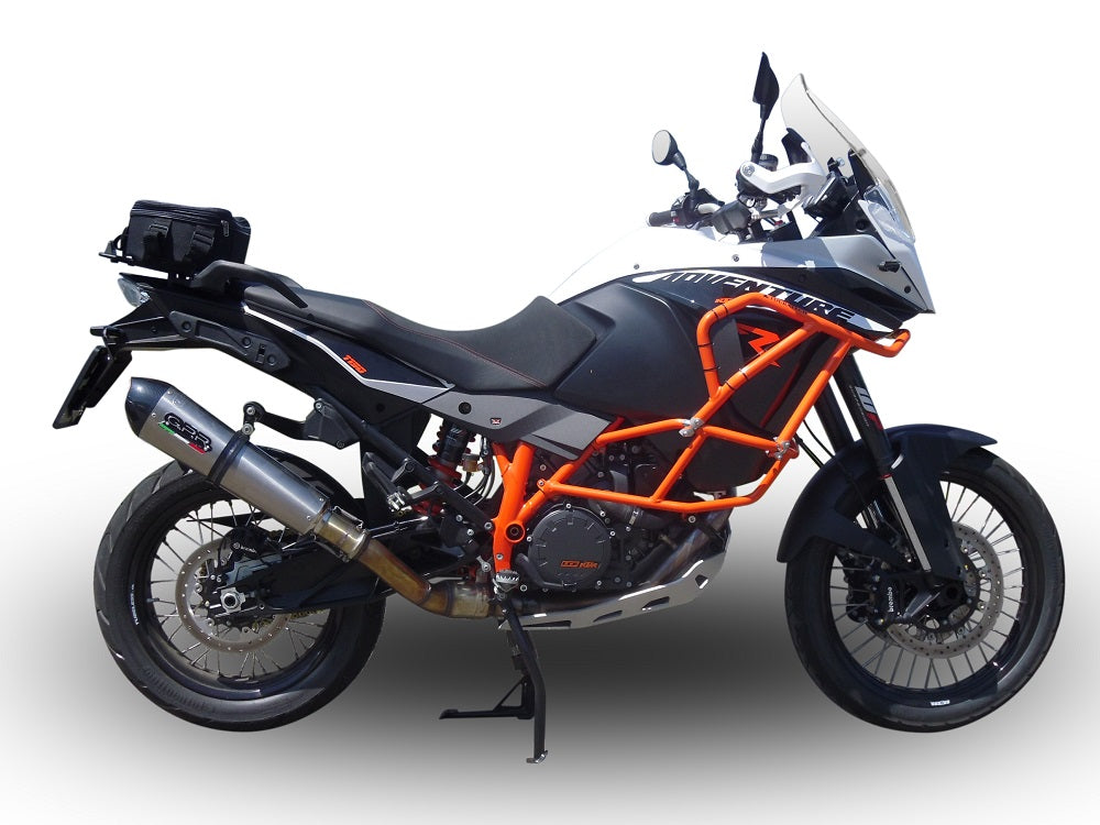 KTM 1090 Adventure 2017-2020 Exhaust GPR Grand Prix Evo Titanium Slip-On Race