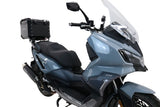 Baúl GPR TECH de 26 litros, aluminio negro, para SYM ADX300 2024-2026