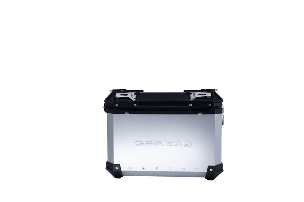 BMW R1300GS Adventure 2023-2025 Side Cases 38 Liters + 38 Liters GPR TECH Silver Aluminum