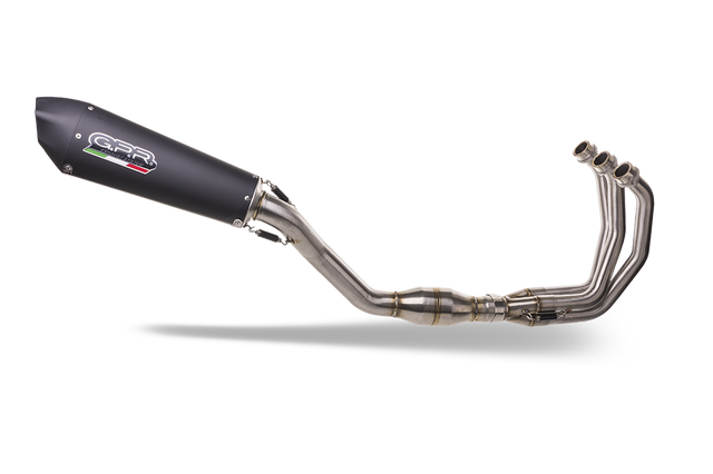 Triumph Daytona 660 2023-2025 Exhaust GPR Grand Prix Evo Black Titanium Full System - photo 1