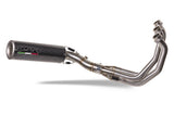 Escape Triumph Trident 660 2021-2024 GPR M3 Poppy Sistema completo Nivel bajo
