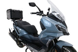 Baúl GPR TECH de 45 litros, aluminio negro, para SYM ADX300 2024-2026