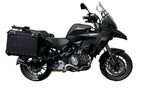 Benelli TRK 502 X 2017-2020 Side Cases 38 Liters + 38 Liters GPR TECH Black Aluminum