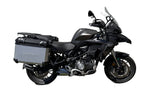 Benelli TRK 502 X 2021-2024 Side Cases 38 Liters + 38 Liters GPR TECH Silver Aluminum