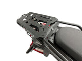 Baúl GPR TECH de 45 litros, aluminio negro, para Voge 525DSX 2025-2026