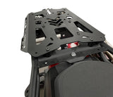 Top case GPR TECH de 55 litres, aluminium noir, pour Voge 525DSX 2025-2026