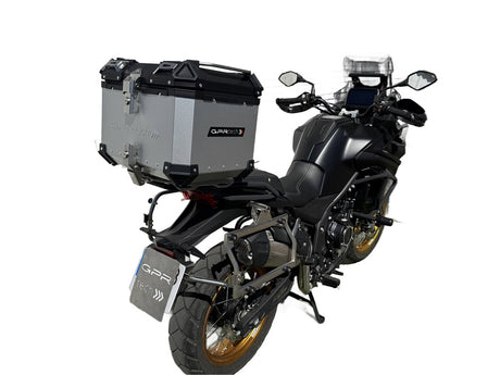 Voge 525DSX 2023-2024 Top Case 35 Liters GPR TECH Silver Aluminum - photo 2