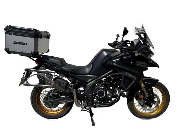 Voge 525DSX 2023-2024 Top Case 55 Liters GPR TECH Silver Aluminum - photo 1