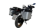 Maletas laterales Voge 525DSX 2023-2025 38 litros + 32 litros GPR TECH Aluminio plateado