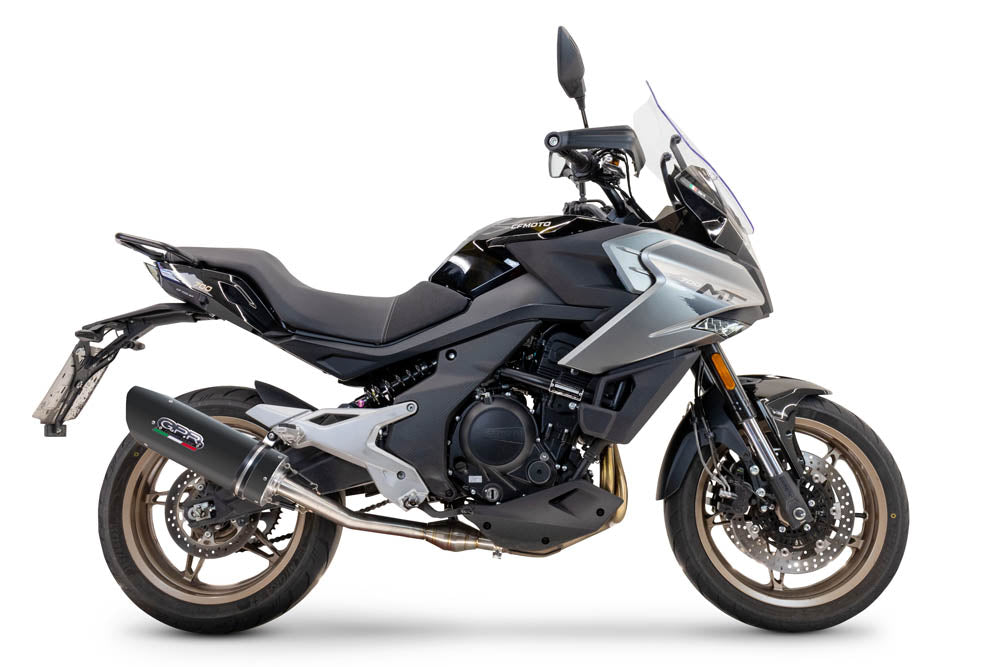 Escape GPR Furore Nero Slip-On para CF Moto 700 MT 2023-2024