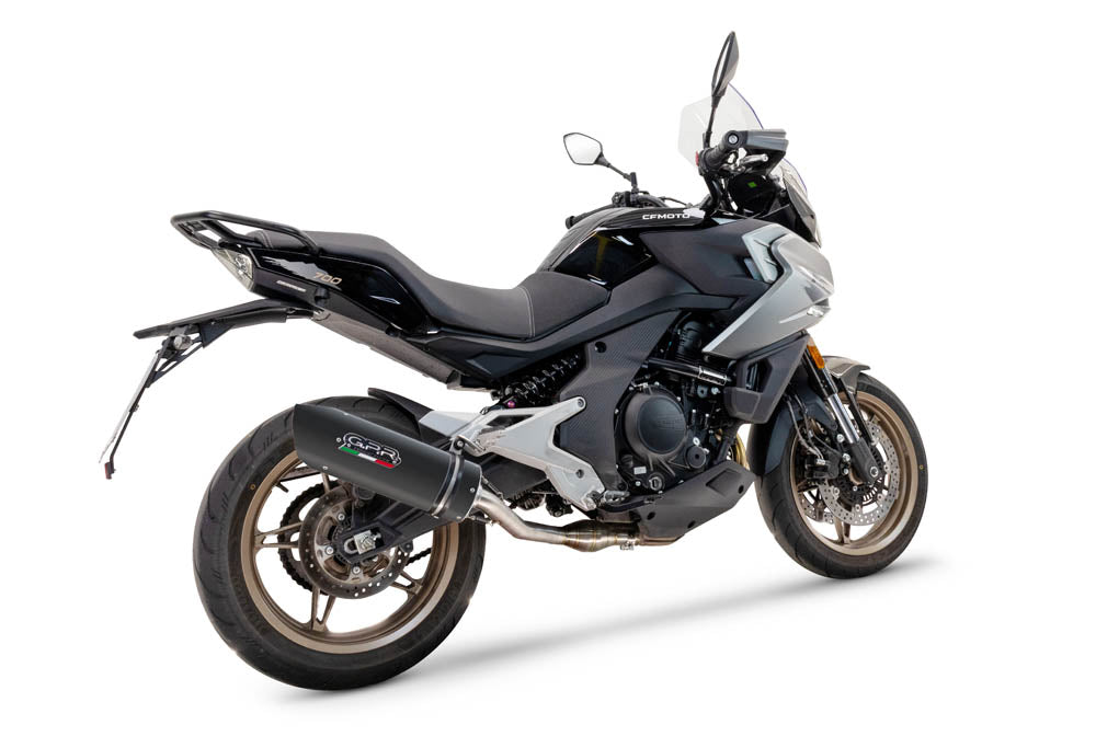 Escape GPR Furore Nero Slip-On para CF Moto 700 MT 2023-2024