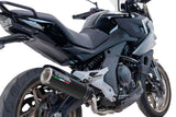 Escape GPR M3 negro de titanio para CF Moto 700 MT 2023-2024