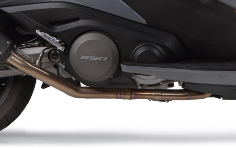 Kymco AK 550 2017-2020 Exhaust GPR Grand Prix Evo Titanium Full System - photo 4