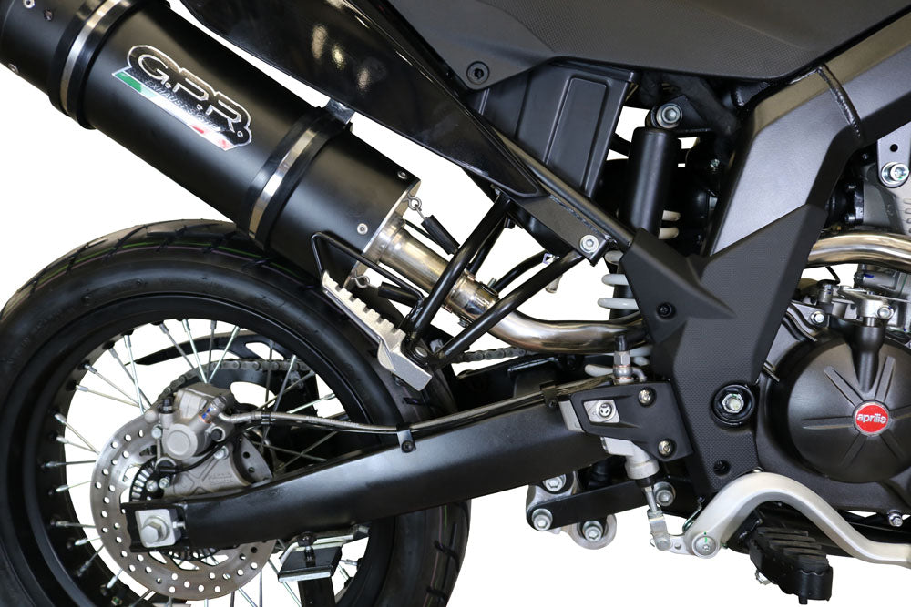 Aprilia SX 125 2019-2020 Exhaust GPR Furore Evo4 Nero Slip-On