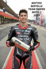 Escape GPR Satinox Slip-On para Suzuki Dr 350 Dr 350 S 1990-1993