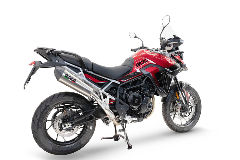 Triumph Tiger 900 GT / Pro / Rally Pro 2024-2025 Exhaust GPR Grand Prix Evo Titanium Slip-On - photo 4
