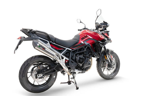 Triumph Tiger 900 GT / Pro / Rally Pro 2024-2025 Exhaust GPR Grand Prix Evo Titanium Slip-On - photo 4