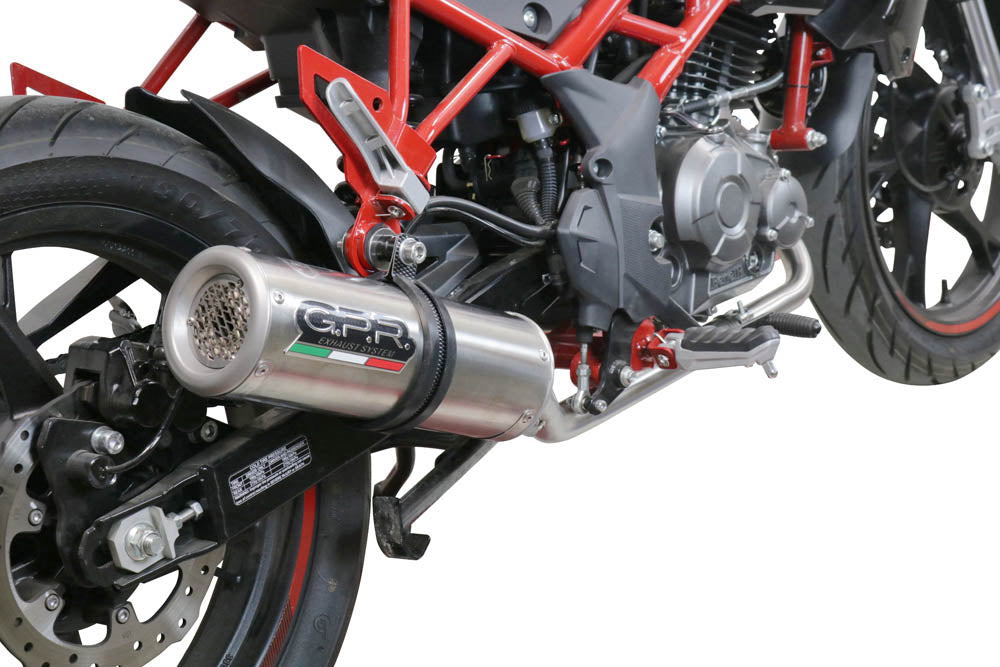 Benelli Bn 125 2018-2020 Exhaust GPR M3 Inox Full System