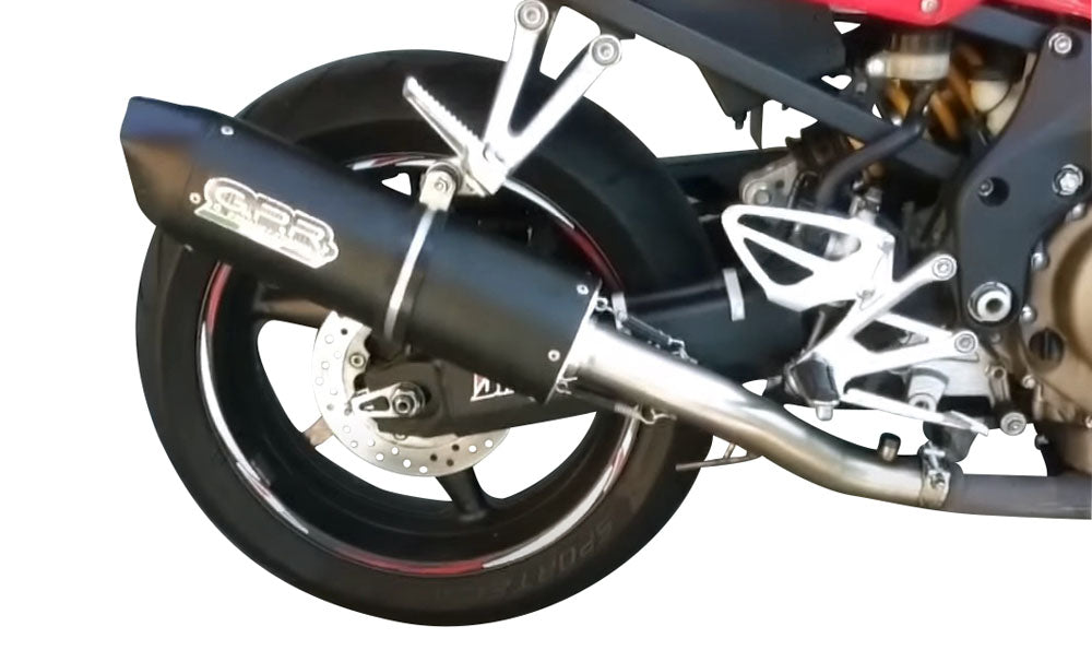 Escape GPR Furore Nero Slip-On Race para Honda CBF600 CBF600N 2004-2007