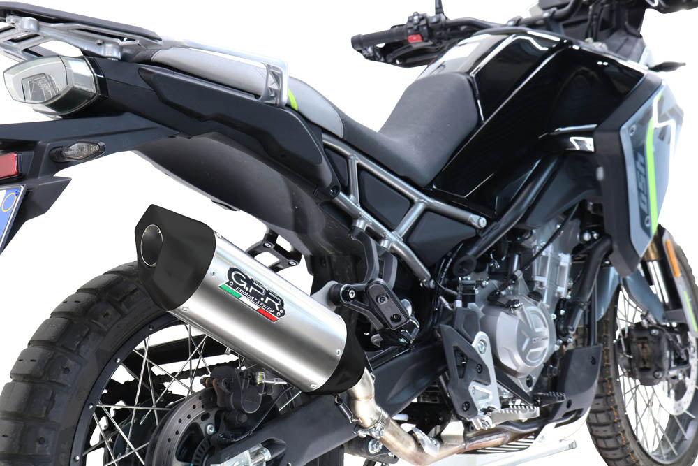 CF Moto 450 MT 2024-2026 Exhaust GPR Furore-X Titanio Slip-On - photo 2