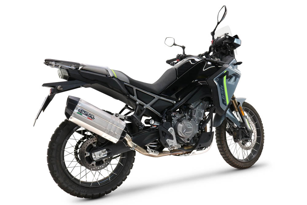 Échappement GPR Hyper Sonic Titanium Slip-On pour CF Moto 450 MT 2024-2026