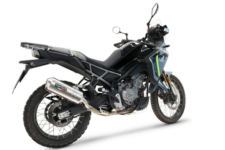 CF Moto 450 MT 2024-2026 Exhaust GPR Satinox Slip-On High Level - photo 2
