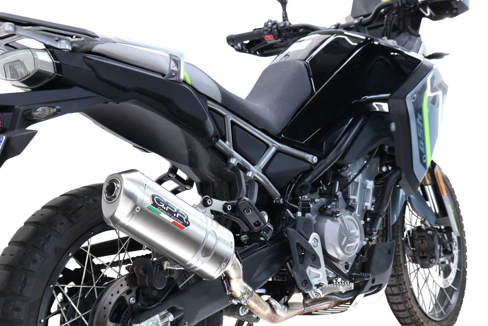CF Moto 450 MT 2024-2026 Exhaust GPR Satinox Slip-On High Level - photo 3