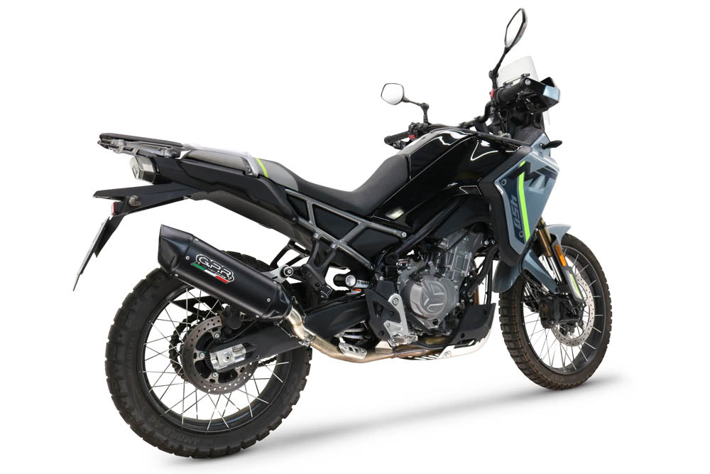 CF Moto 450 MT 2024-2026 Exhaust GPR Furore-X Titanio Nero Slip-On - photo 5