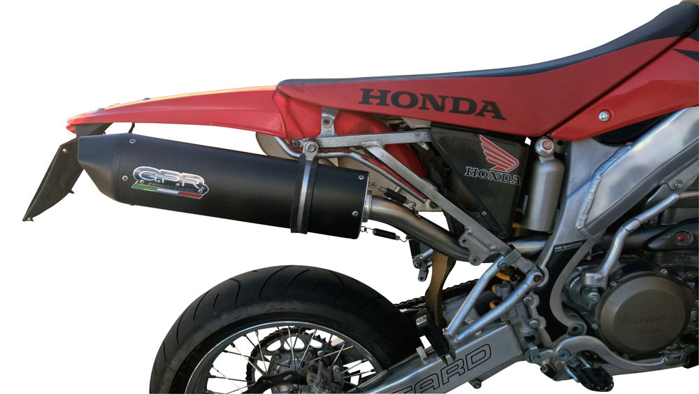 Honda CRF450R CRF450RX 2003 Exhaust GPR Furore Nero Slip-On