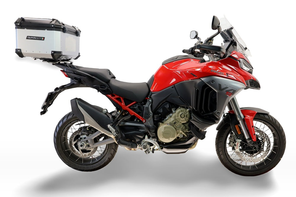 Ducati Multistrada V4 / V4S 2025-2026 Top Case 45 Liters GPR TECH Silver Aluminum