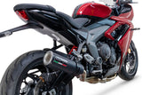 Triumph Daytona 660 2023-2025 Exhaust GPR M3 Black Titanium Full System High Level