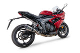 Échappement GPR Grand Prix Evo Titanium Système Complet High Level pour Triumph Daytona 660 2024-2026