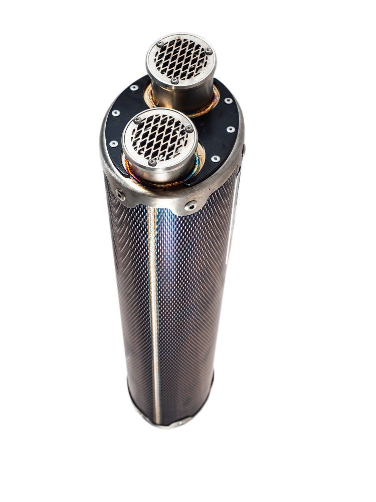 Escape GPR Dual Inox Slip-On para Triumph Tiger 850 2020-2024