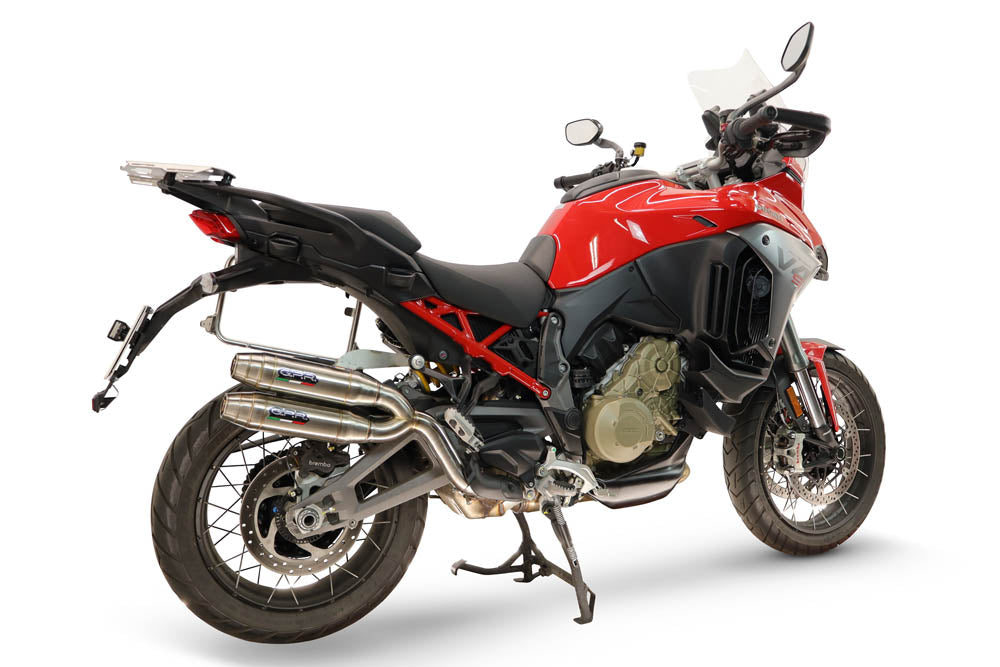 Escape GPR Deeptone Duplex Slip-On Doble para Ducati Multistrada V4 V4S 2025-2026