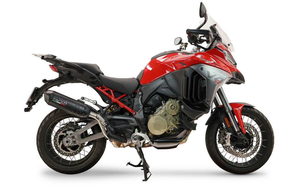 Ducati Multistrada V4 V4S 2025-2026 Exhaust GPR Furore-X Titanio Nero Slip-On - photo 4