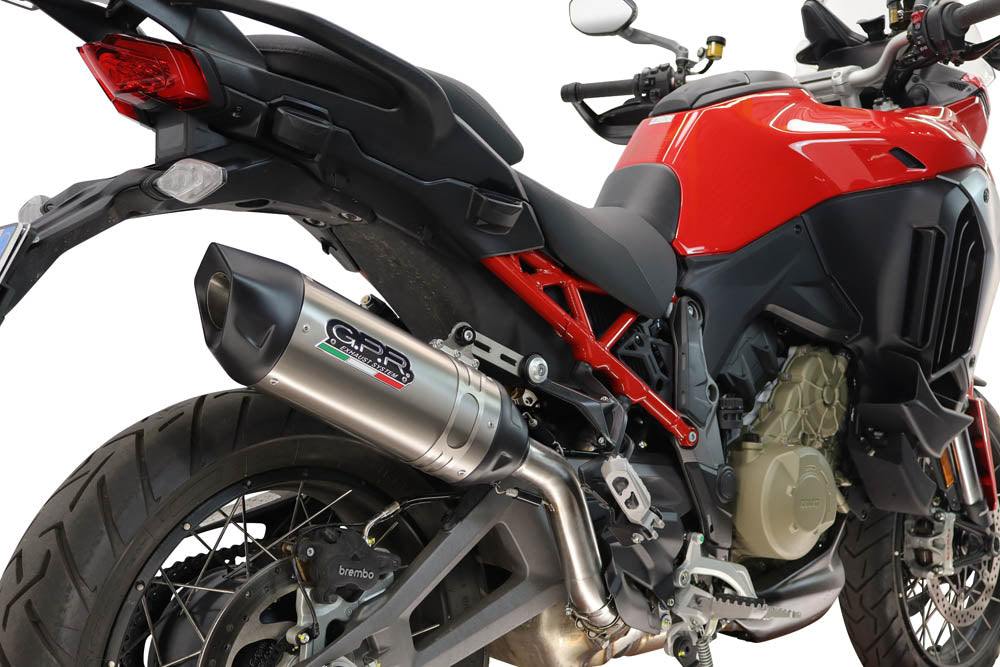 Escape GPR Furore-X Titanio Slip-On para Ducati Multistrada V4 V4S 2025-2026