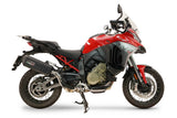 Échappement GPR Hyper Sonic Black Titanium Slip-On pour Ducati Multistrada V4 V4S 2025-2026