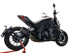 Escape GPR M3 Black Titanium Slip-On para Benelli 502 C 2021-2024