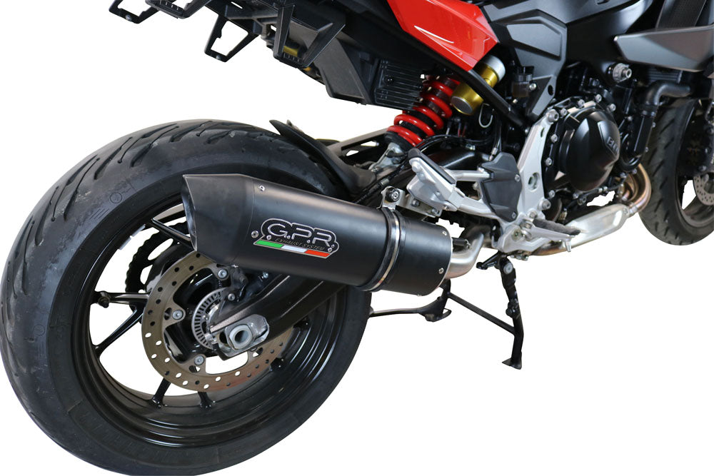 BMW F900XR F900R 2020-2025 Exhaust GPR Furore Evo4 Nero Slip-On