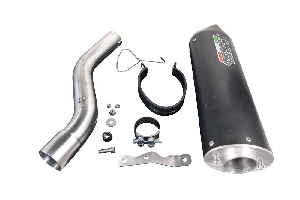 BMW F900XR F900R 2020-2025 Exhaust GPR Furore Evo4 Nero Slip-On