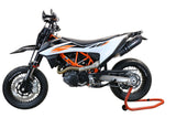 KTM 690 Enduro R 2021-2024 Exhaust GPR Furore Evo4 Nero Slip-On