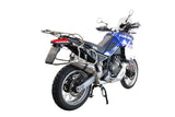 Escape GPR doble de acero inoxidable deslizante para BMW R1200GS 2017-2018