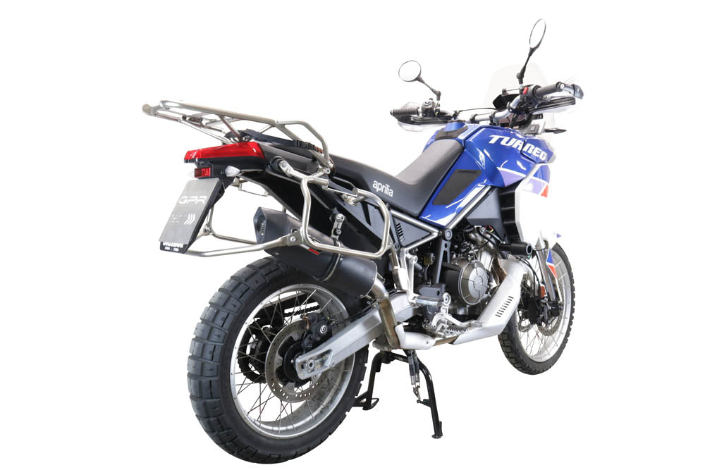 Aprilia Tuareg 660 2021-2024 Exhaust GPR Furore Evo4 Nero Slip-On - photo 8